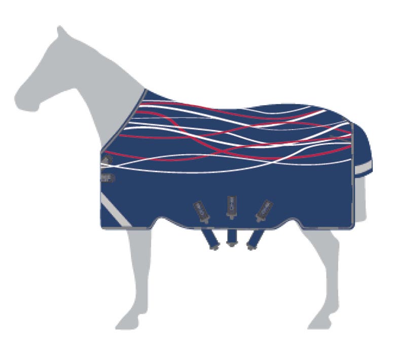 Horseware Ionic® Therapy Stable Blanket 50g – Horseware Ireland - US