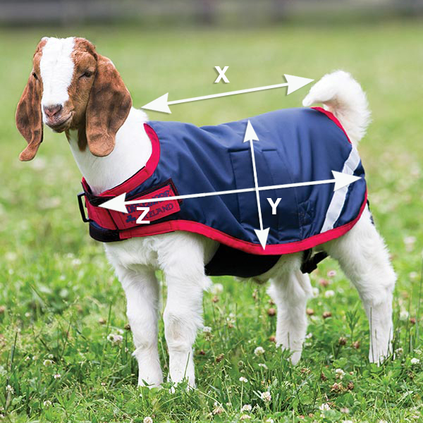 Goat Coat Size Guide
