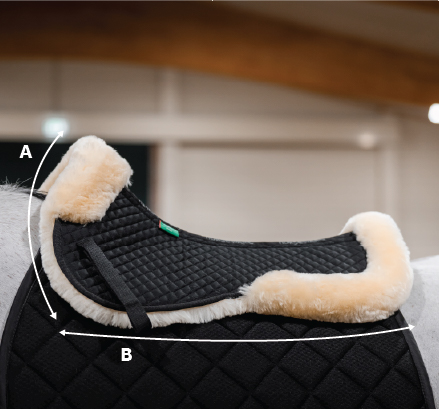 Sheepskin Saddle Pad